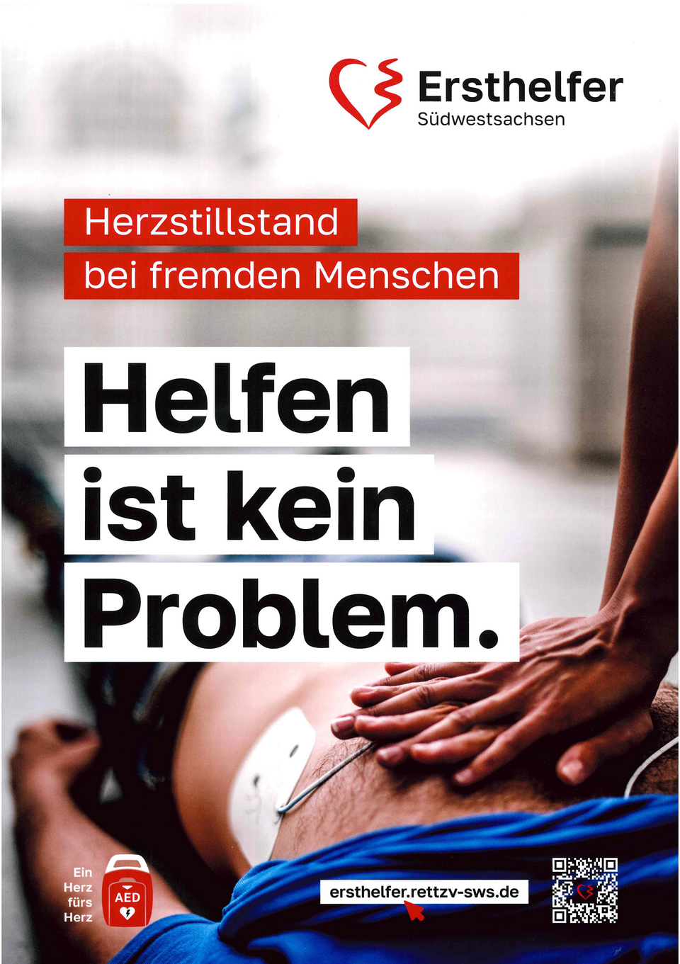 Bild Ersthelfer Südwestsachsen
